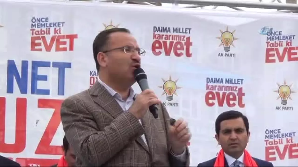 Bekir Bozdağ: (Kemal Kılıçdaroğlu) "Şark Kurnazlığı Yapmakla Bu Milleti Aldatamazsın"