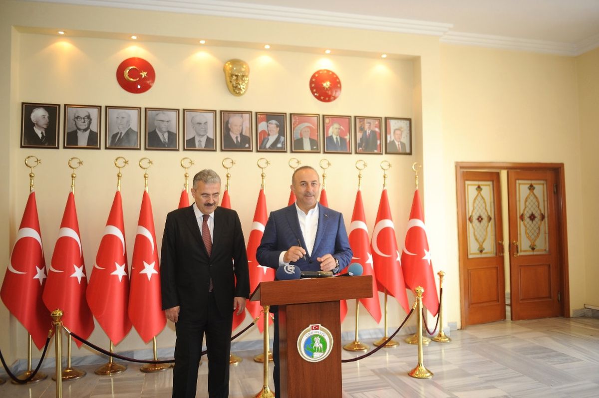 Çavuşoğlu\'ndan "Sincar\'da ABD Ile Işbirliği" Açıklaması