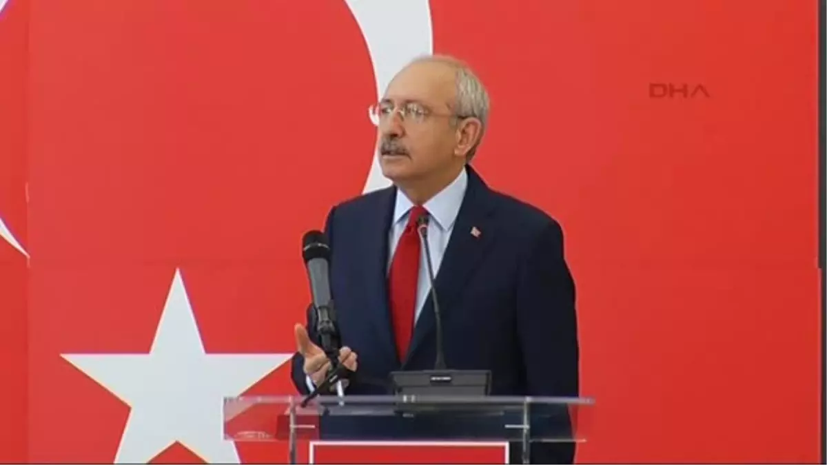 Kılıçdaroğlu Kontrolsüz Güç Felaket Getirir