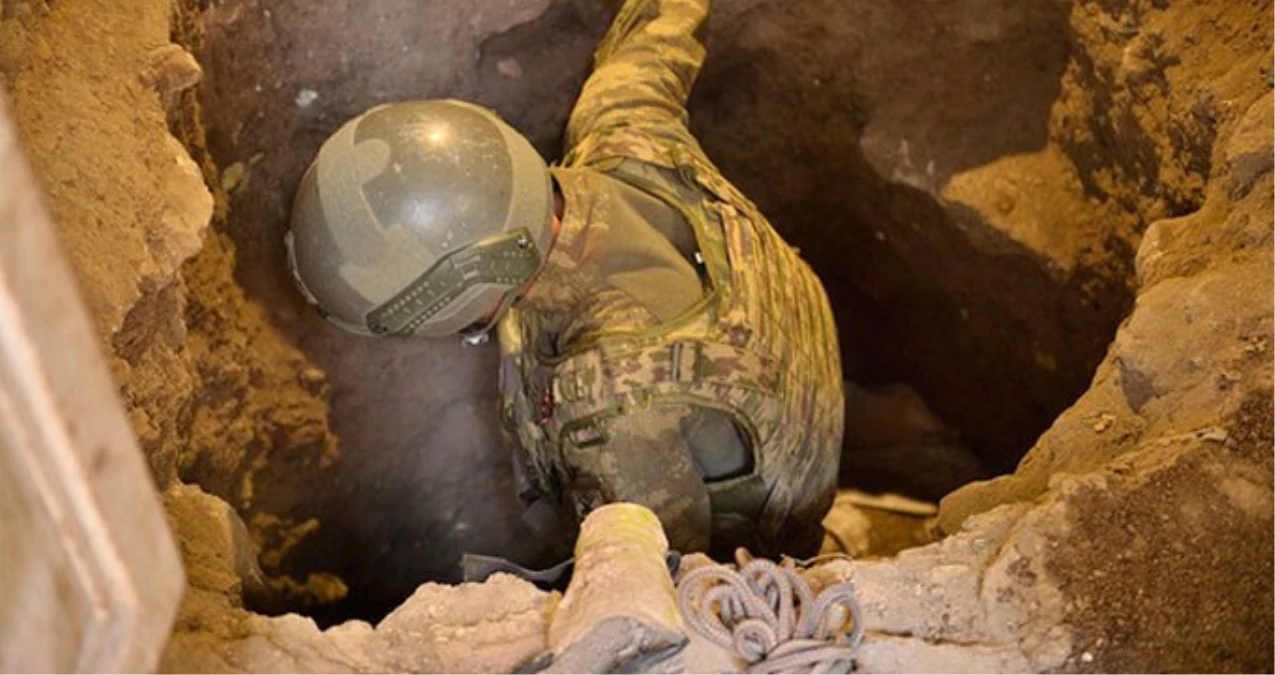 PKK, Türkiye - Irak Sınırına Açtığı Onlarca Tüneli Bomba Deposuna Dönüştürmüş