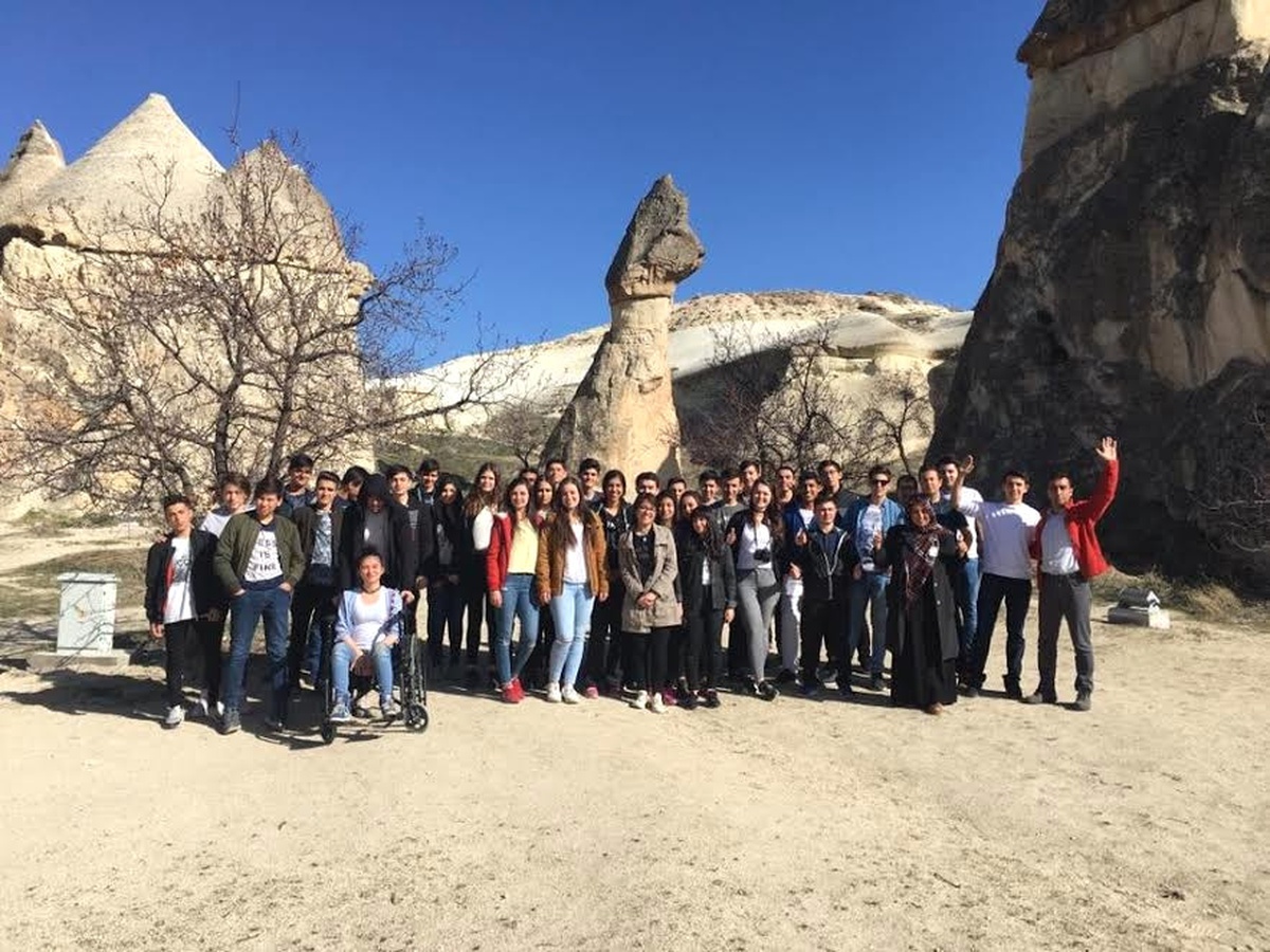Sabiha Gökçen Mtal Öğrencileri Kapadokya\'da