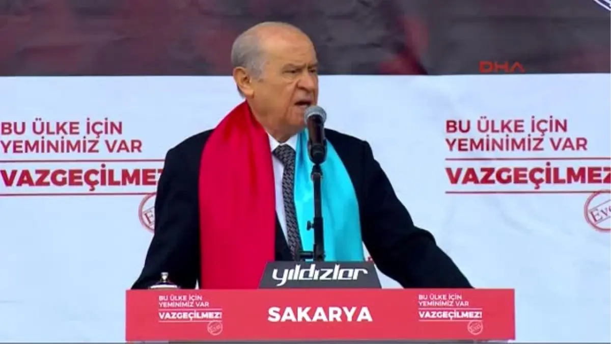 Sakarya Bahçeli: Barzani\'den Asla Dost Olmayacak; Olsa da Yalnızca Üzerine Basıp, Gezeceğimiz Post...