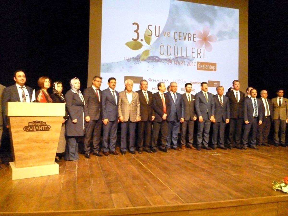 Su ve Çevre Ödülü Kilis Belediyesine Verildi