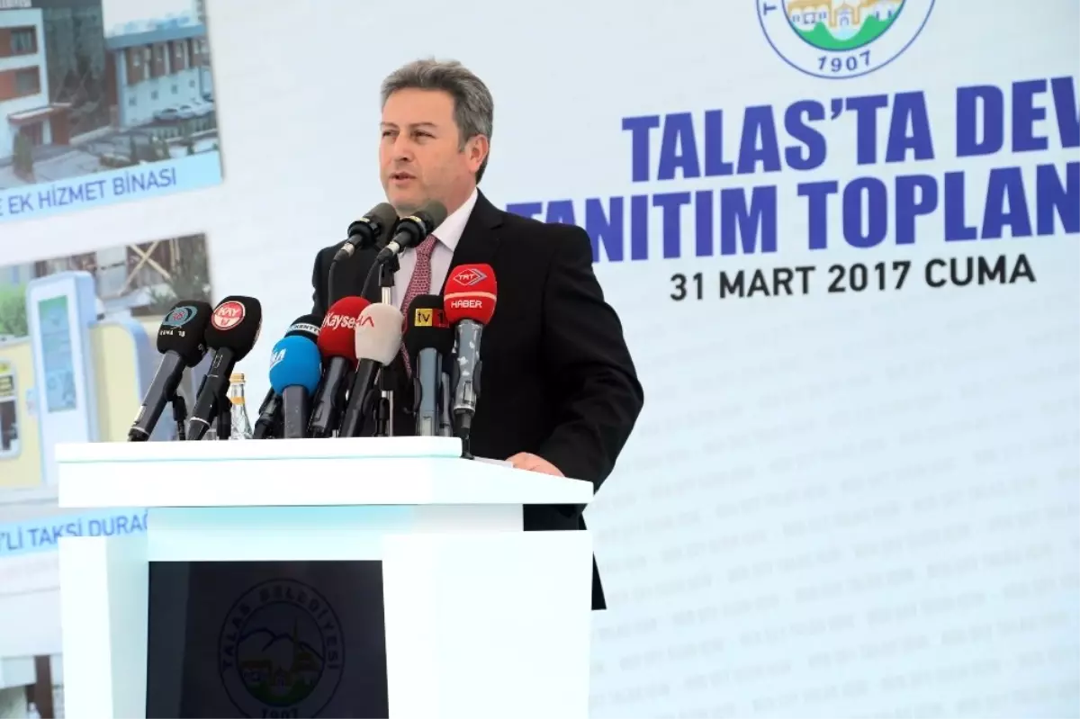 Talas Belediyesi 15 Milyon TL Değerindeki Yatırımlarını Tanıttı