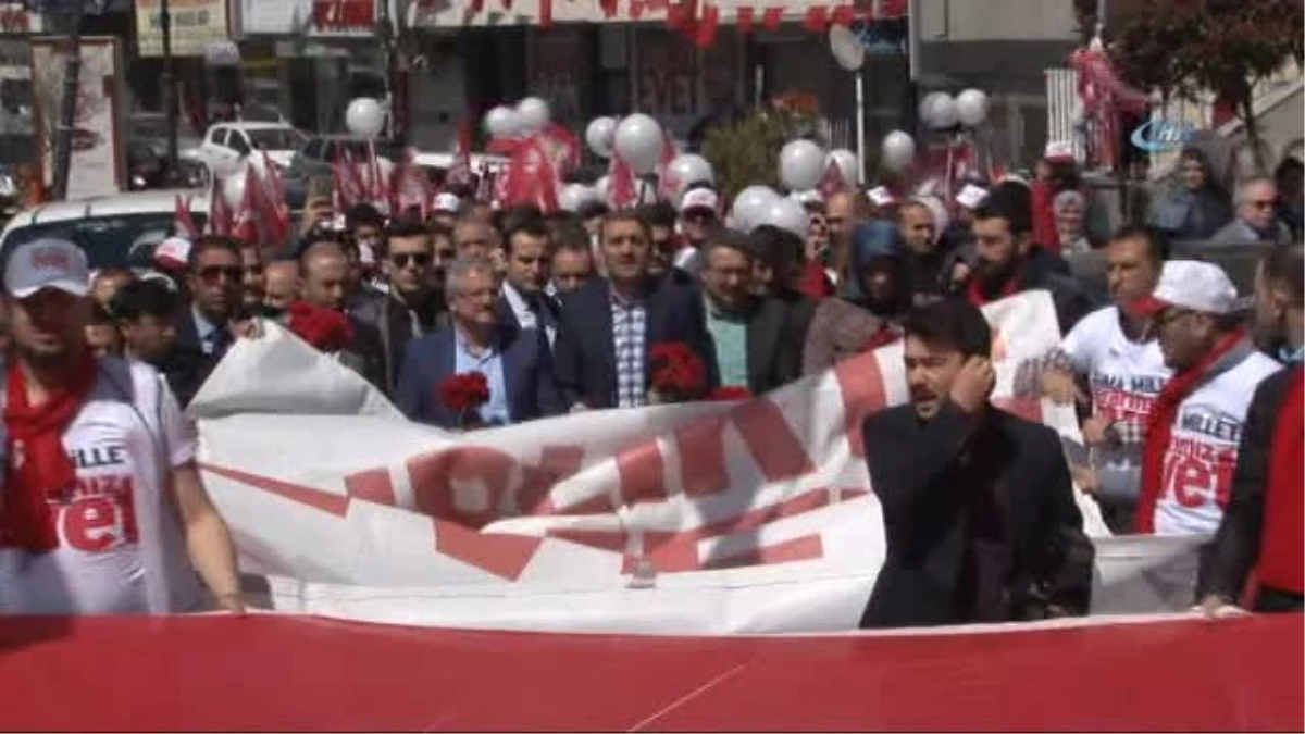 AK Parti İl Başkanlığı\'ndan "Dev" Sevgi Yürüyüşü