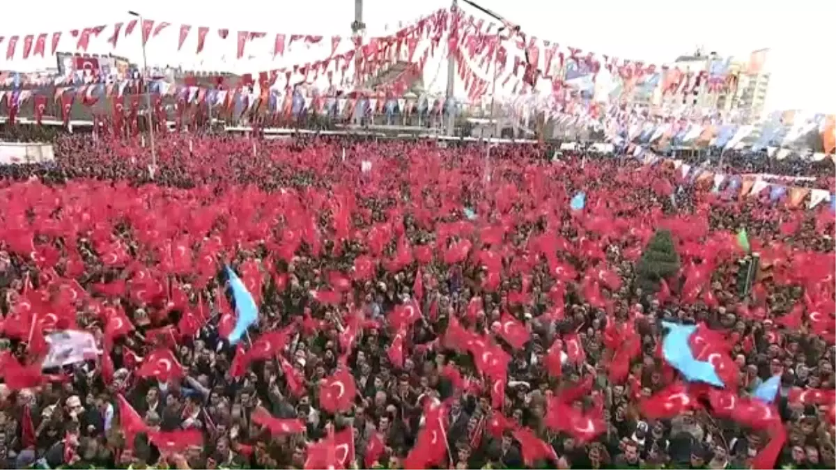 AK Parti Mitingi - Adalet Bakanı Bozdağ