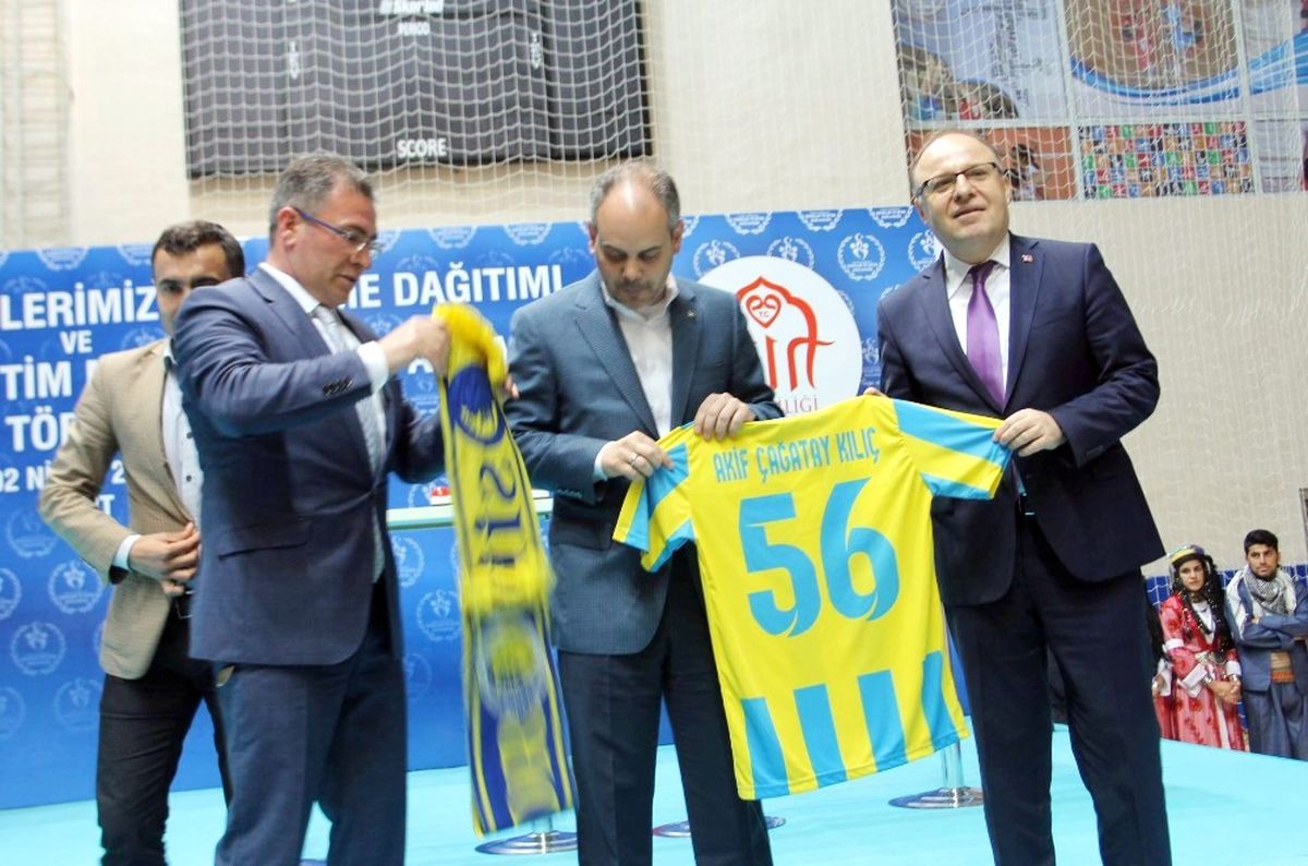 Bakan Kılıç 7 Milyon TL\'lik "Kamp Eğitim Merkezi"Nin Temel Atma Törenine Katıldı