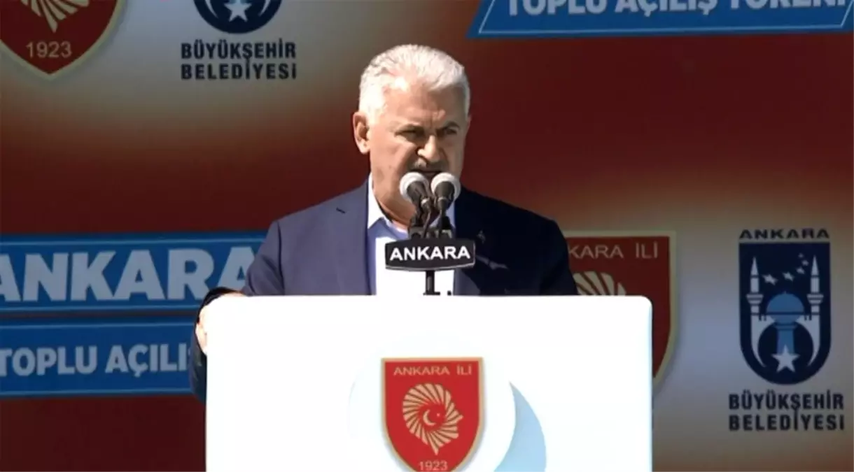 Başbakan Yıldırım\'dan Ankaralılara 16 Nisan Çağrısı