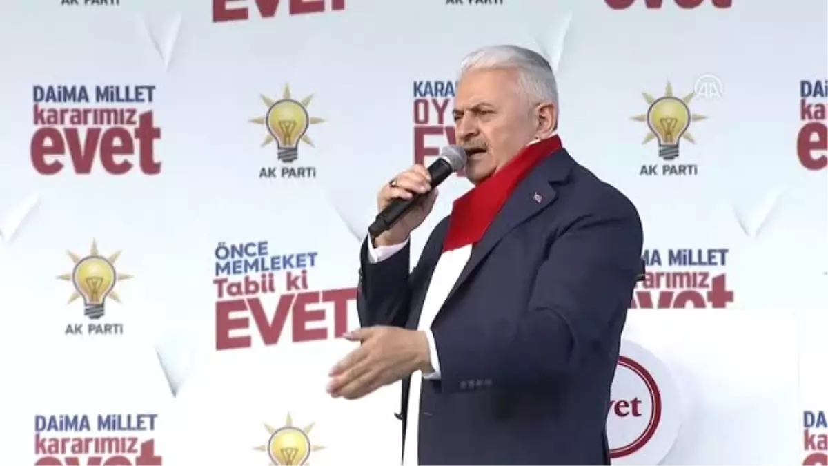 Başbakan Yıldırım: "Iktidarın Milletten Başka Sahibi Olmayacak"