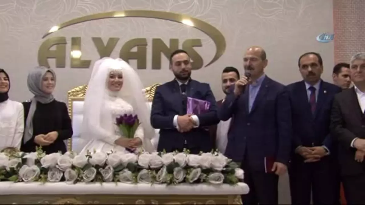 İçişleri Bakanı Süleyman Soylu Nikah Şahidi Oldu, Vatandaşlara Seslendi