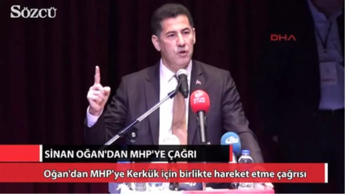 Sinan Oğan\'dan MHP\'ye Çağrı!