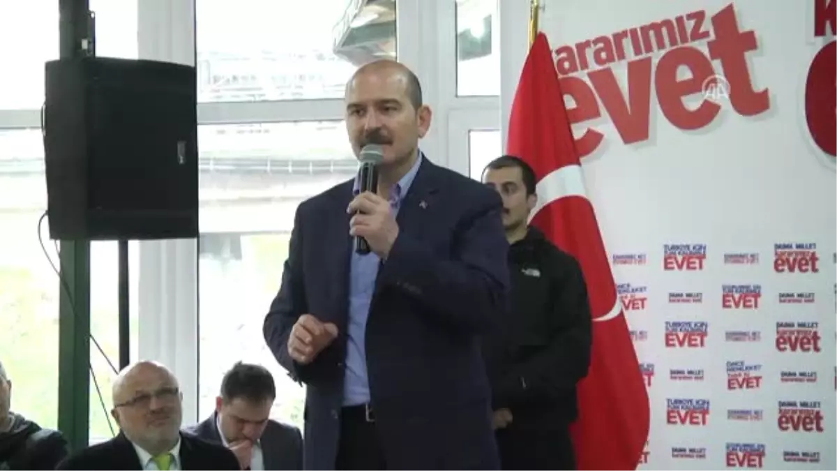 Soylu: "Sen On Binlerce Kilometre Uzaktan Buraya Ahkam Kesmeye Çalışıyorsun" - Trabzon