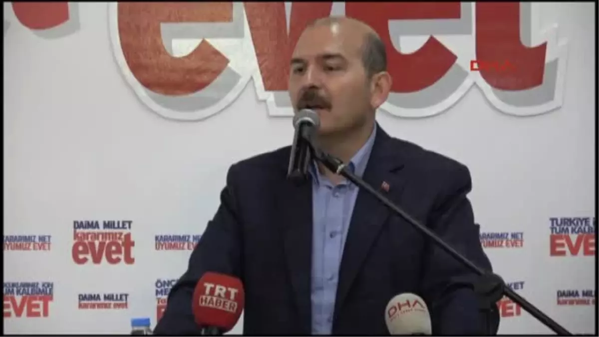 Trabzon Bakan Soylu: Bunlara Hesap Sormazsak Namerdiz