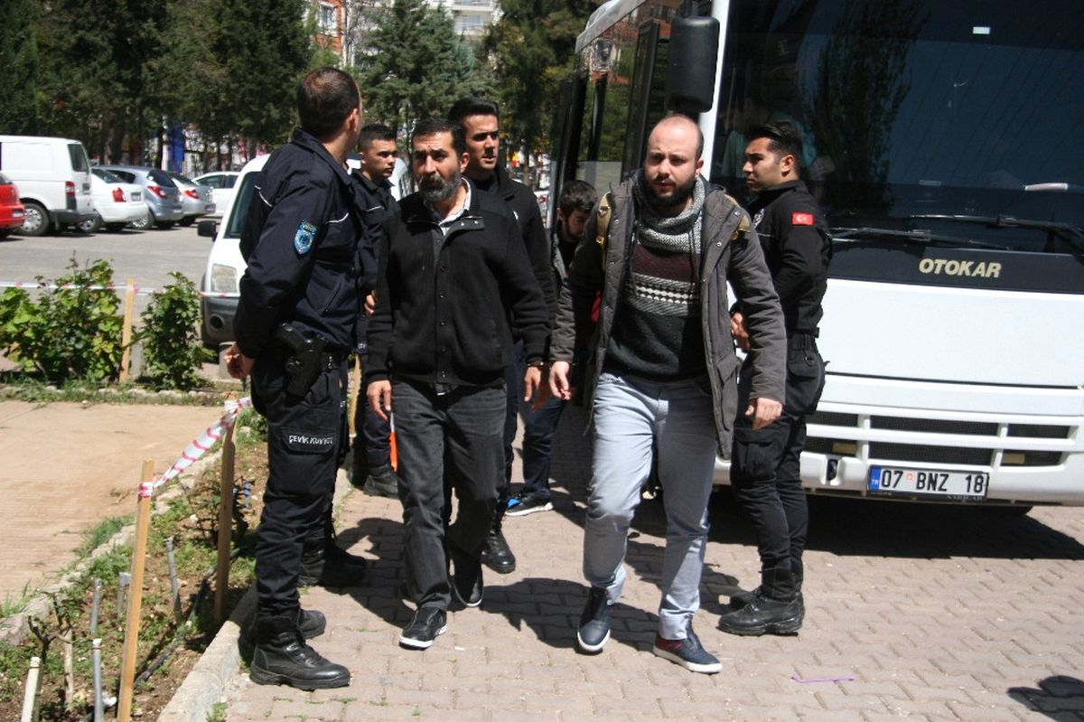 Antalya\'da Dhkp-C Şüphlileri Adliyede
