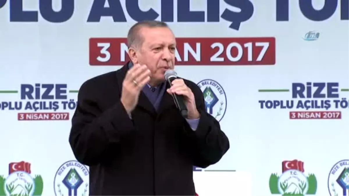 Cumhurbaşkanı Erdoğan: "Ana Muhalefetin Milletvekili Çıkmış, "Evet" Diyenleri Denize Dökmekten...