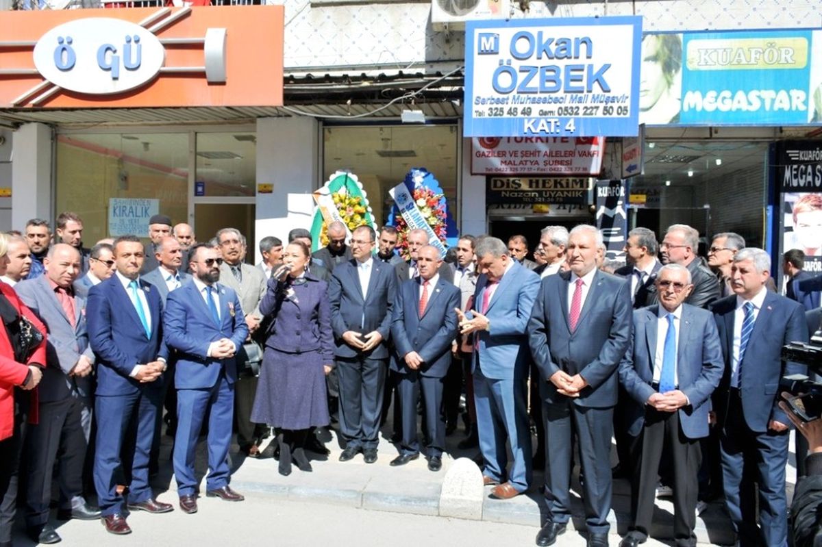 Gaziler ve Şehit Aileleri Vakfı Malatya Şubesi Açıldı