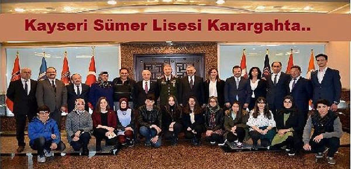 Genelkurmay Başkanı Akar\'a Mezun Olduğu Liseden Ziyaret