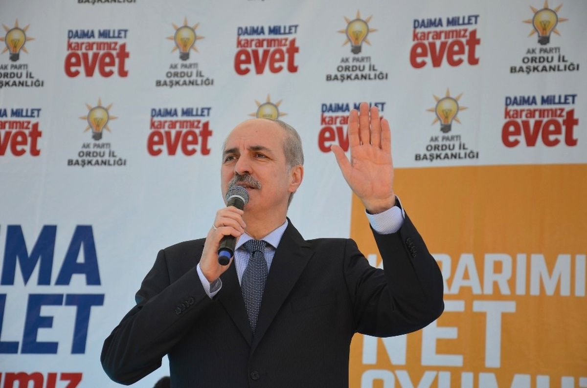 Kurtulmuş: "Eski Türkiye 16 Nisan\'da Bitecek"
