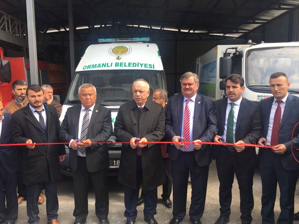 Ormanlı Belediyesinde Yeni Araçlar Hizmete Girdi