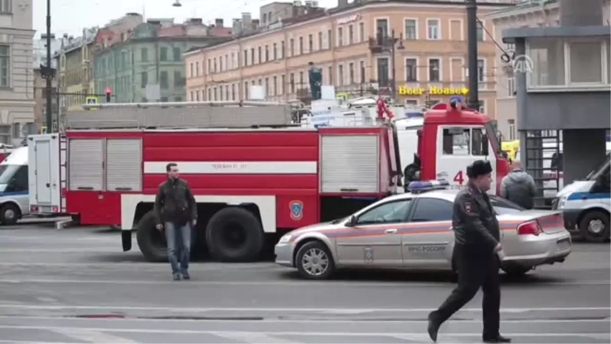 St. Petersburg Metrosunda Patlamalar