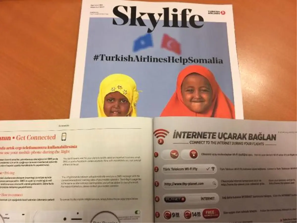 THY\'nin Skylife Dergisinden Uçarken İnternete Nasıl Bağlanılacağı Anlatıldı