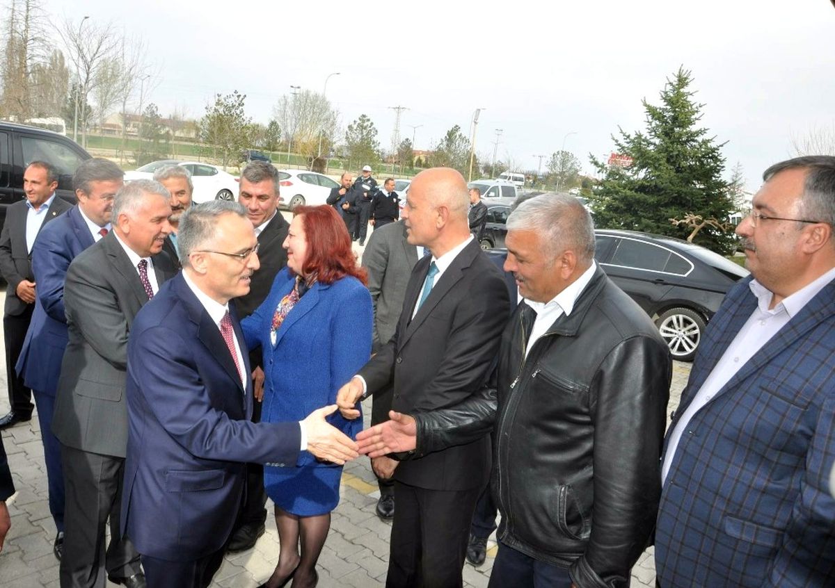 Bakan Ağbal, Atb Başkanı Mühsürler\'i Ziyaret Etti
