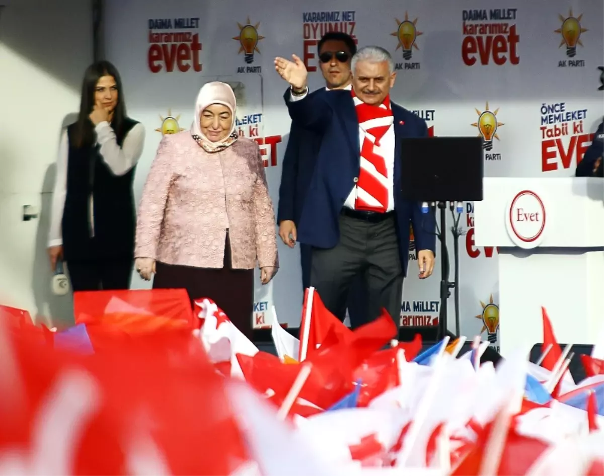 Başbakan Yıldırım: "Chp Sana Yakışır mı Hdp\'nin Kuyruğuna Takılıp Hayır Kampanyası Yapmak?"