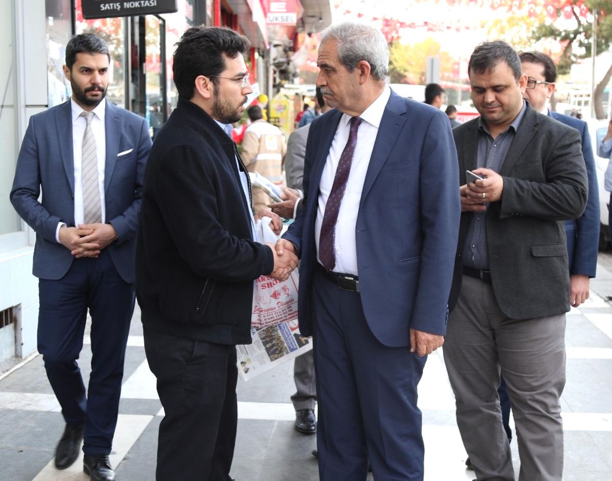 Başkan Demirkol, Atatürk Mahallesinde Evet İçin Destek İstedi