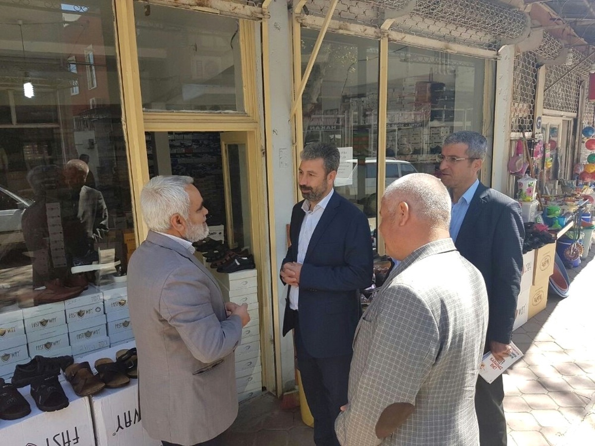 Başkan Dimez Esnafa \'Cumhurbaşkanlığı Hükumet Sistemini\' Anlattı