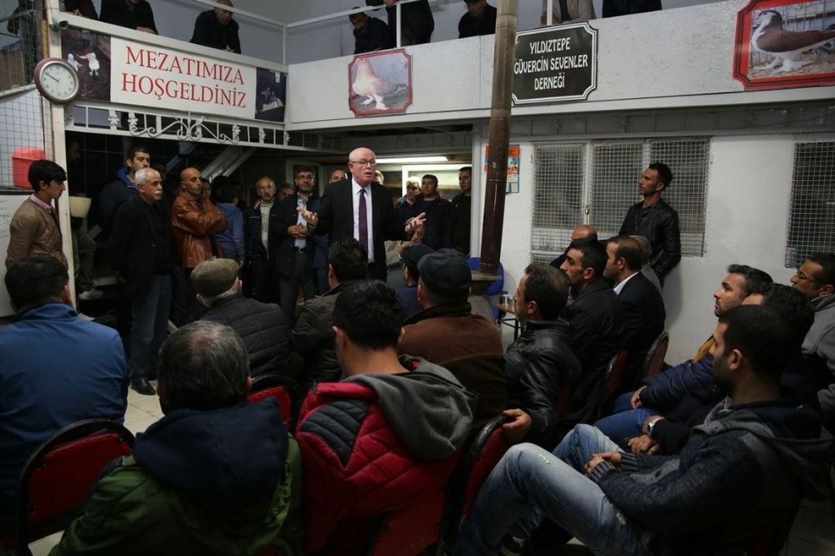 Başkan Kurt, Güvercin Severlere Güvercin Köy\'ü Anlattı