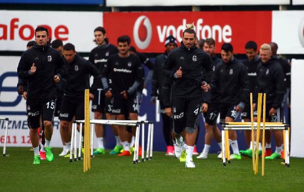 Beşiktaş\'ta Trabzonspor Mesaisi Başladı