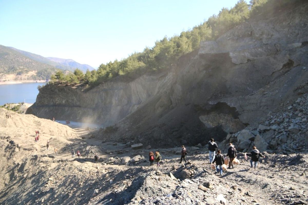 Çorum\'da Heyelan