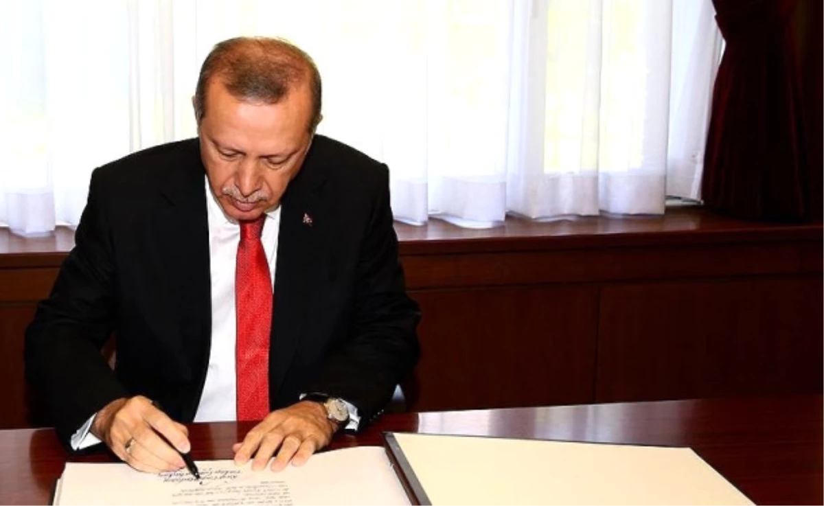 Cumhurbaşkanı Erdoğan 12 Kanunu Onayladı