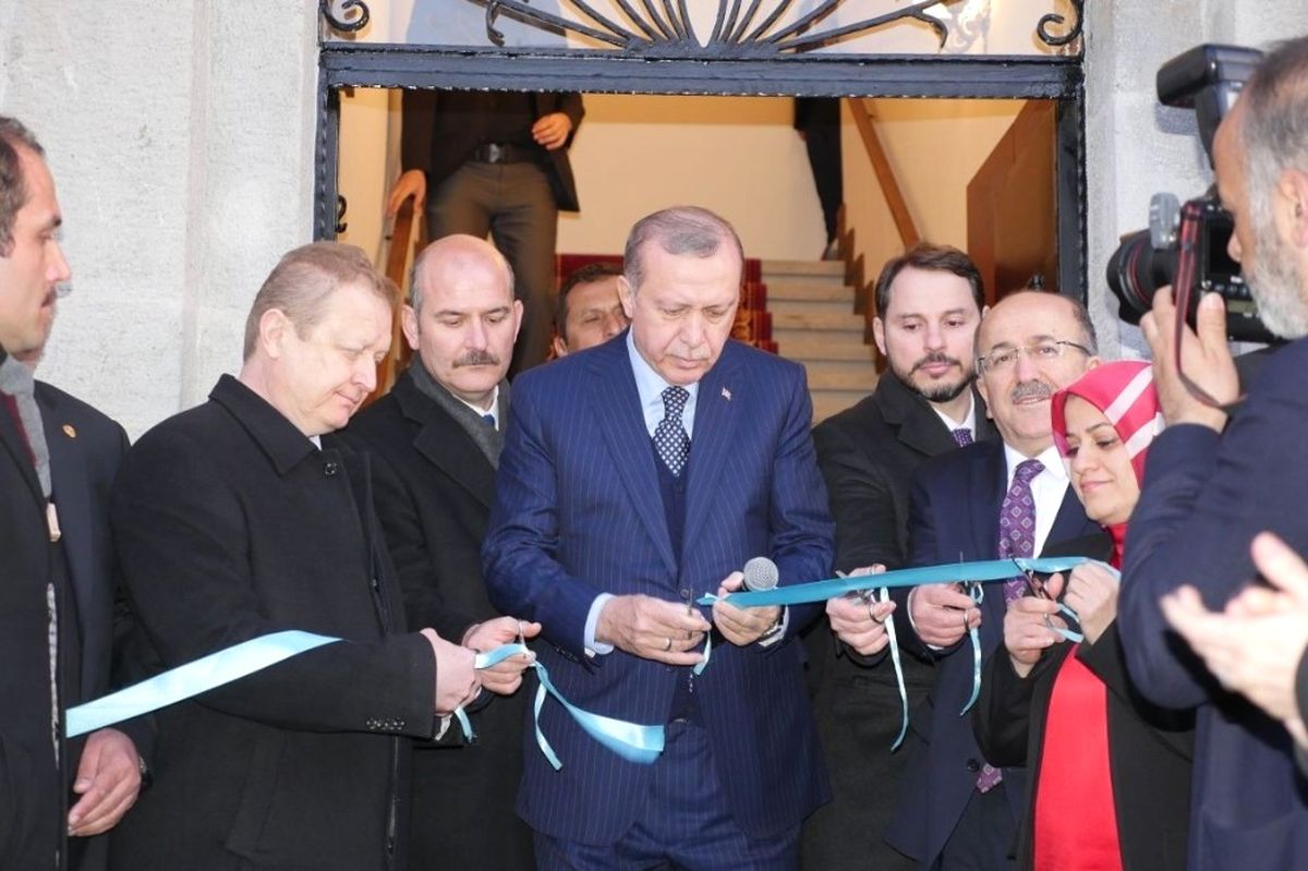Cumhurbaşkanı Erdoğan\'dan Anlamlı Açılış