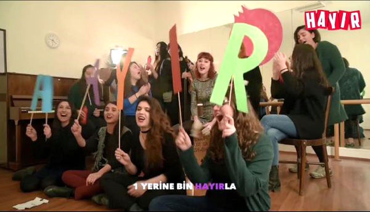 Evet\'li ve \'Hayır\'lı Renkli Klipler