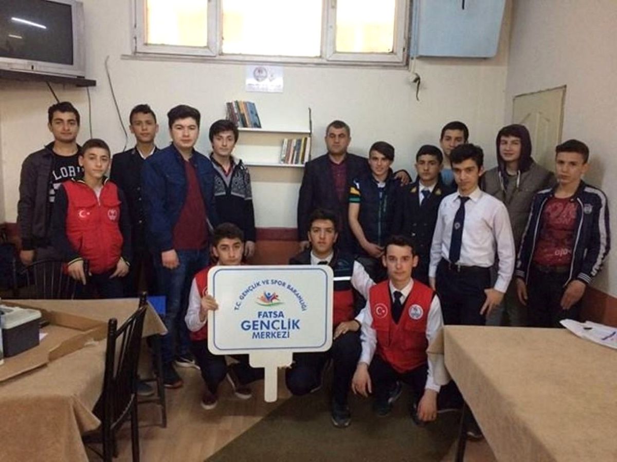 Fatsa\'da \'Kütüphaneler Her Yerde\' Projesi