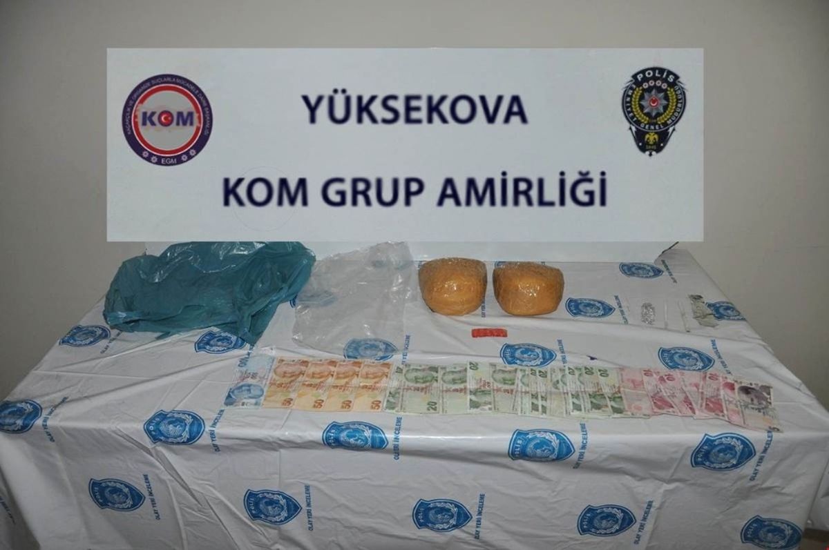 Hakkari\'de Uyuşturucu Operasyonu