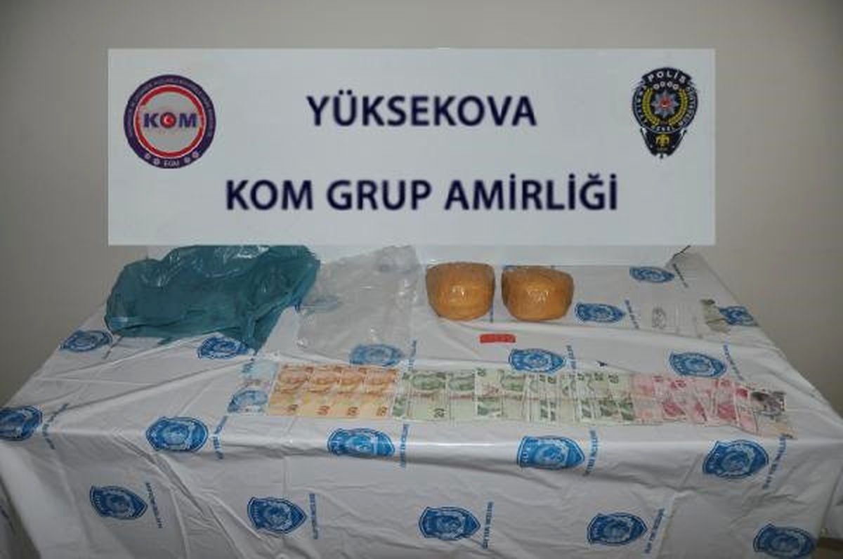 Hakkari\'de Uyuşturucu Operasyonu
