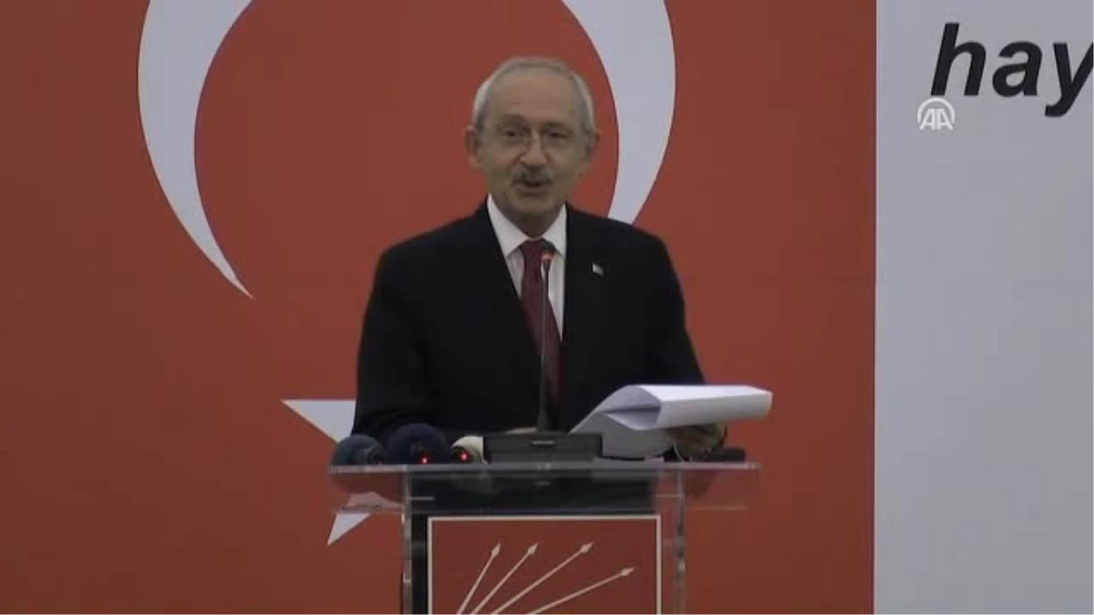 Kılıçdaroğlu: "Yarı Açık Cezaevinde Yaşıyoruz"