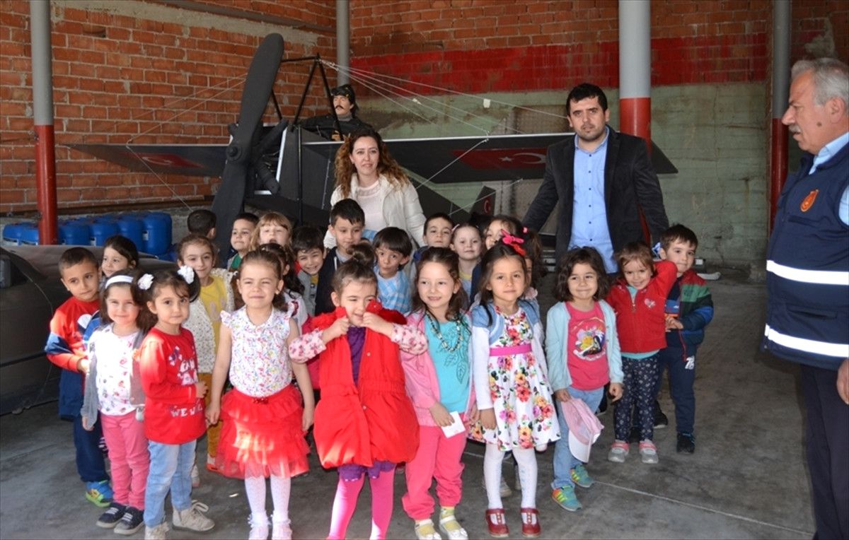 Minik Öğrencilerden İtfaiyeye Ziyaret