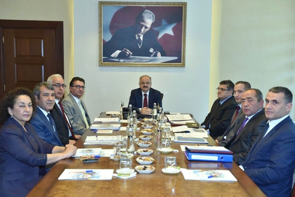 Mut Osb\'nin Kuruluş Çalışmaları Vali Çakacak Başkanlığında Devam Ediyor