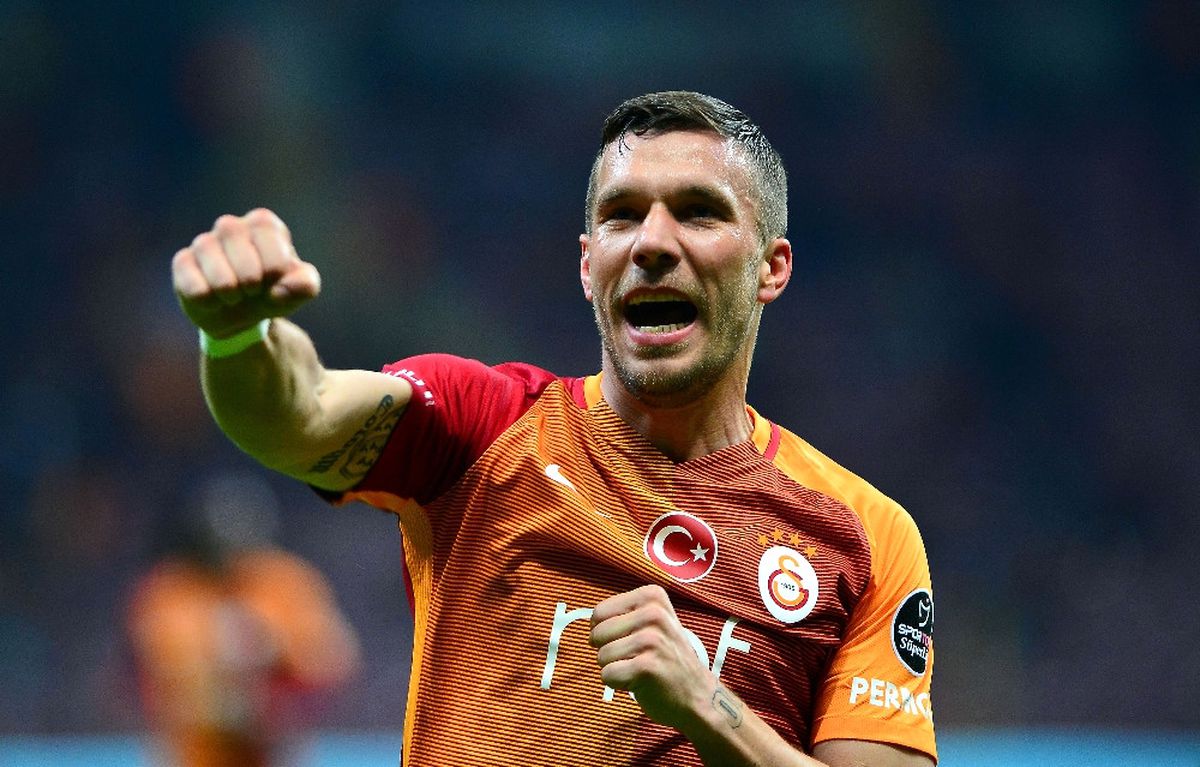Podolski Attıkça Galatasaray Kazanıyor