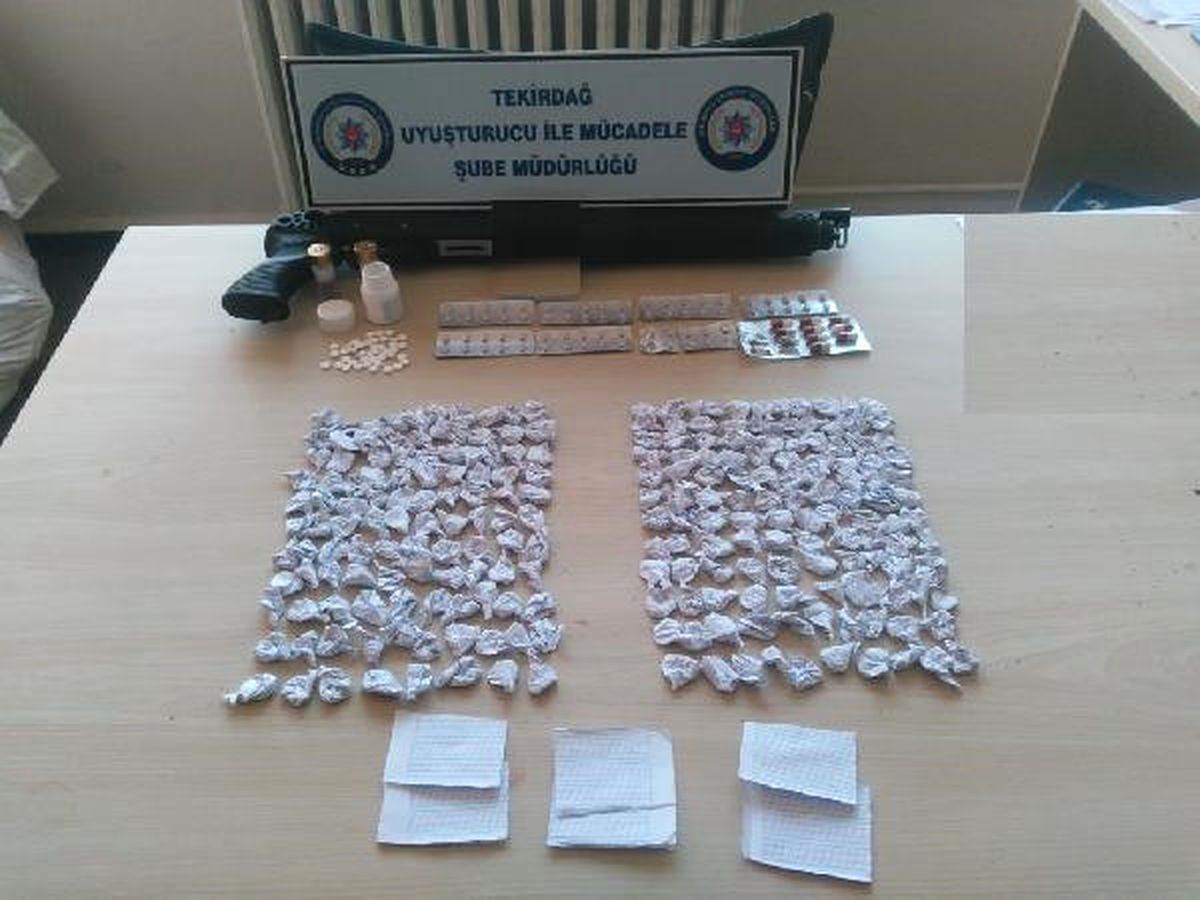 Tekirdağ\'da Sentetik Uyuşturucu Satıcısı Yakalandı