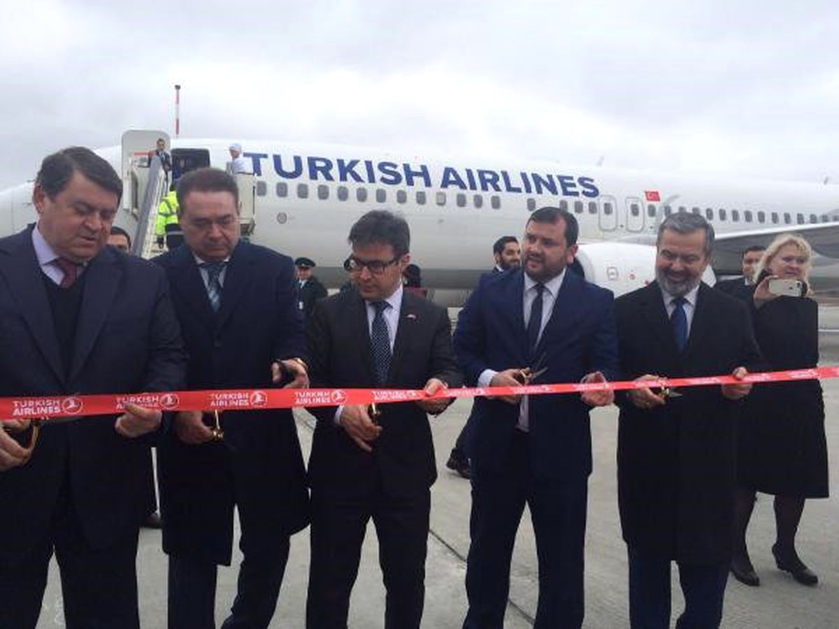 THY Rusya\'da Voronej\'e Uçmaya Başladı