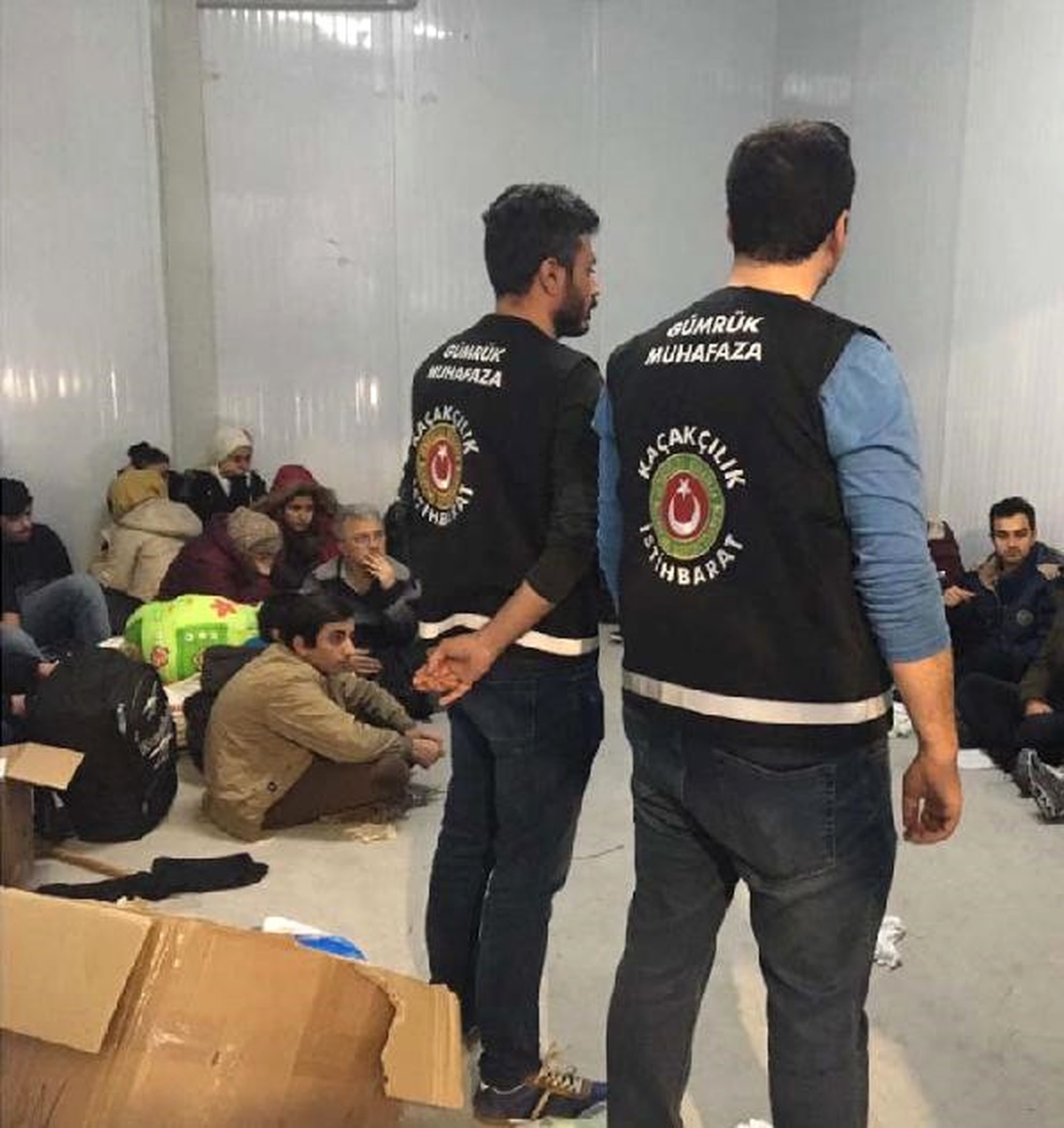 Tır Dorsesindeki 76 Kaçak Korbondioksit Ölçümüyle Yakalanmış