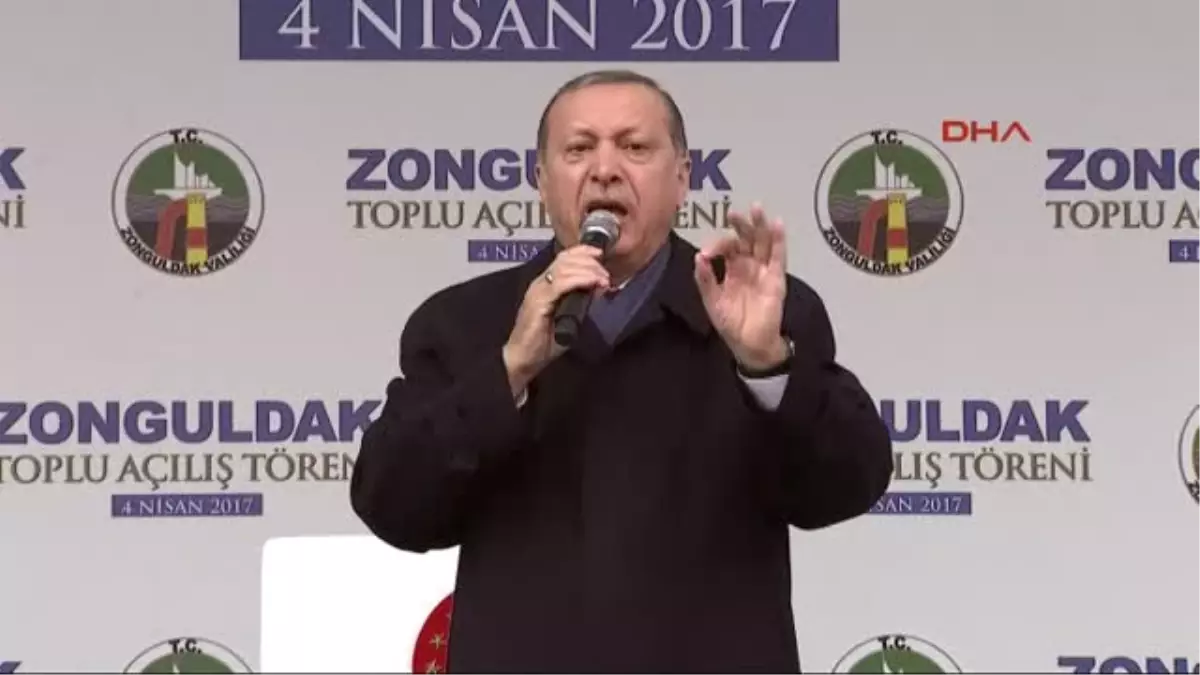 Zonguldak Cumhurbaşkanı Erdoğan Kerkük\'te Ikinci Bayrağın Asılmasını Yanlış Buluyorum, Bölücülük...