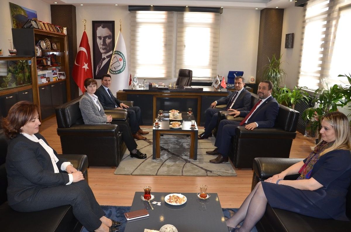 Adalet Komisyonu Başkanlığı\'ndan Baro Başkanı\'na Ziyaret