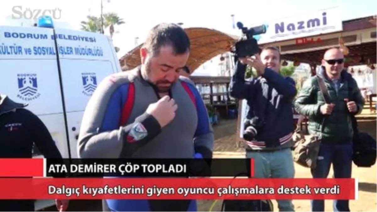 Ata Demirer Çöp Topladı