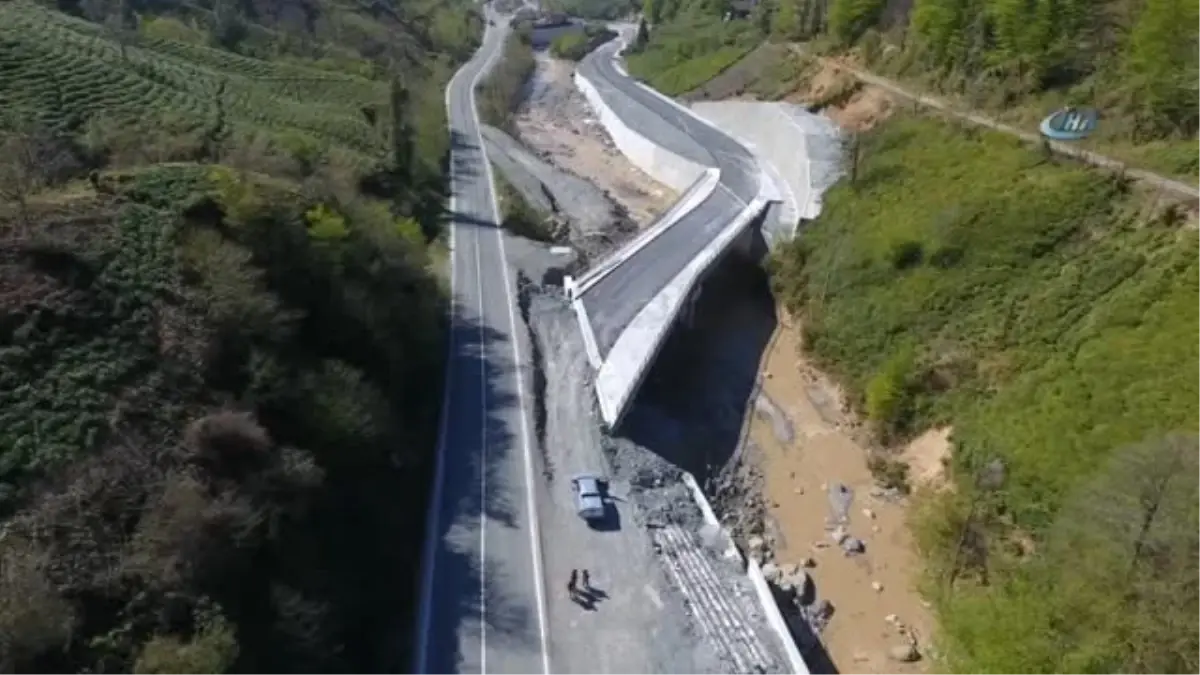 Cankurtaran Tüneli\'nde Çalışmalar Havadan Görüntülendi