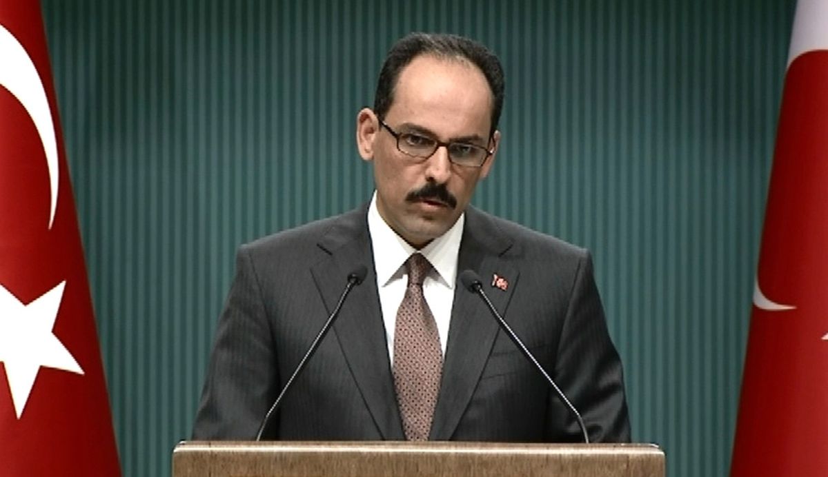 Cumhurbaşkanlığı Sözcüsü İbrahim Kalın Açıklaması